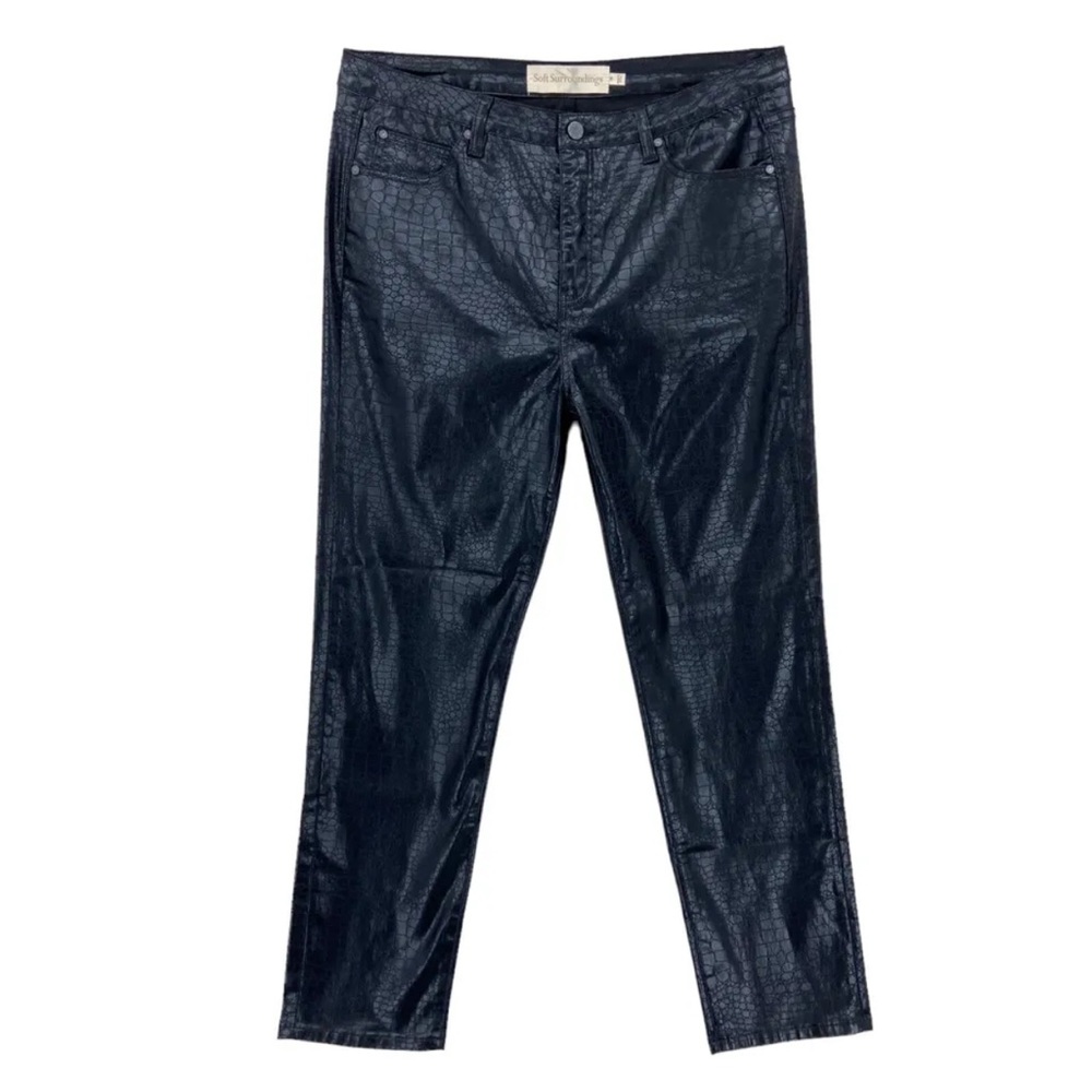 Soft Surroundings Black Straight Leg Pants